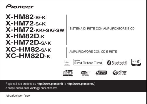 Pioneer X-HM72-K - User manual - italien