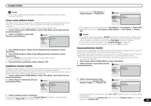 Pioneer DCS-424 - User manual - finnois