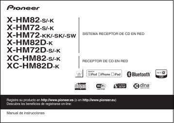 Pioneer X-HM72D-K - User manual - espagnol