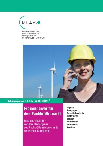 Frauenpower für den Fachkräftemarkt - BFBM