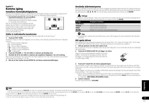 Pioneer DCS-368K - User manual - norv&eacute;gien, su&eacute;dois