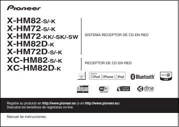 Pioneer X-HM82D-K - User manual - espagnol