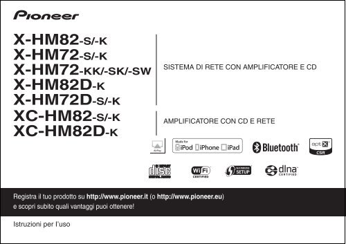 Pioneer X-HM72-S - User manual - italien