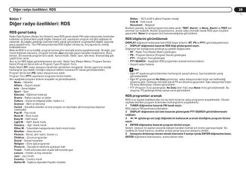 Pioneer DCS-525 - User manual - turc