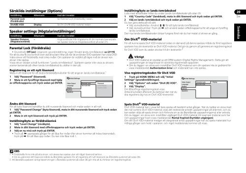 Pioneer DCS-368 - User manual - norv&eacute;gien, su&eacute;dois