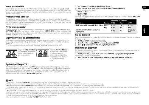 Pioneer DCS-368 - User manual - norv&eacute;gien, su&eacute;dois