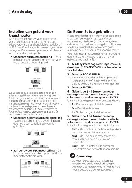 Pioneer DCS-525 - User manual - n&eacute;erlandais