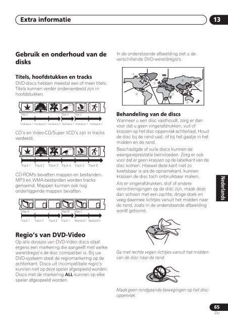 Pioneer DCS-525 - User manual - n&eacute;erlandais