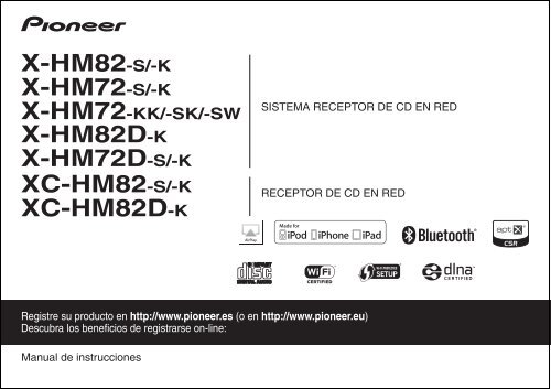 Pioneer XC-HM82D-K - User manual - espagnol