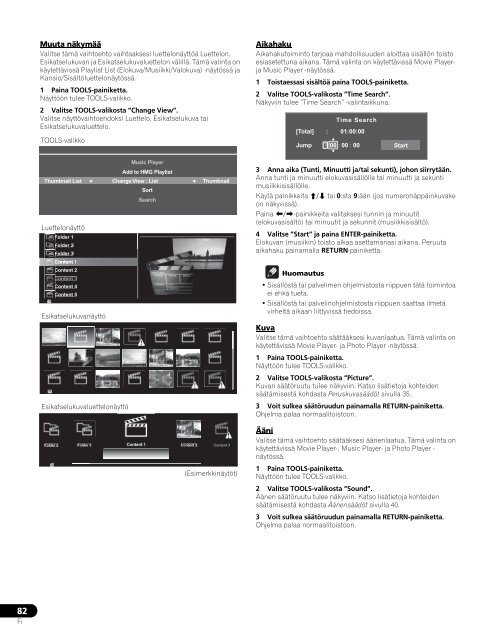 Pioneer PDP-LX6090H - User manual - finnois