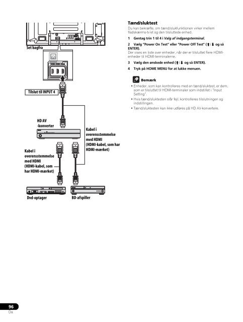 Pioneer PDP-LX5090H - User manual - danois, norv&eacute;gien, su&eacute;dois