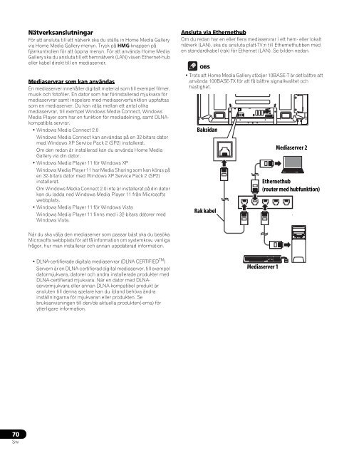 Pioneer PDP-LX5090H - User manual - danois, norv&eacute;gien, su&eacute;dois