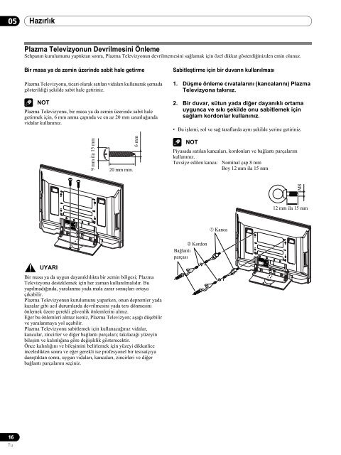 Pioneer PDP-507XA - User manual - turc