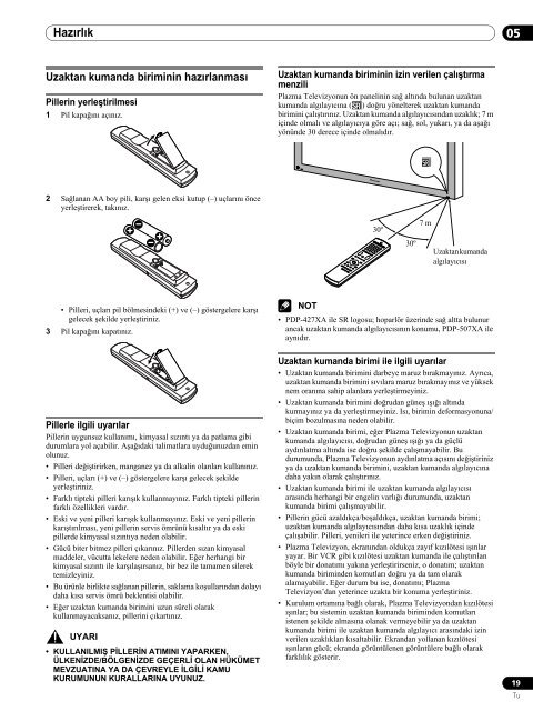 Pioneer PDP-507XA - User manual - turc