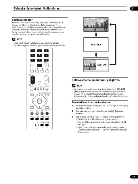 Pioneer PDP-507XA - User manual - turc