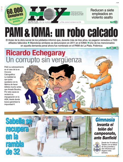PAMI & IOMA un robo calcado
