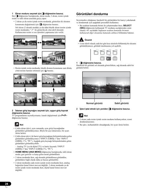 Pioneer PDP-LX6090 - User manual - turc