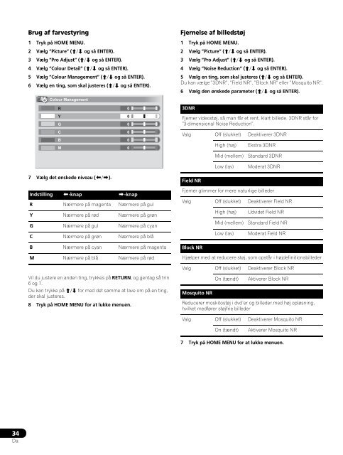 Pioneer PDP-LX5090 - User manual - danois, norv&eacute;gien, su&eacute;dois