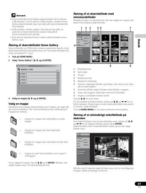 Pioneer PDP-LX5090 - User manual - danois, norv&eacute;gien, su&eacute;dois