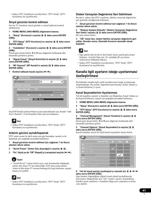 Pioneer PDP-LX5090 - User manual - turc