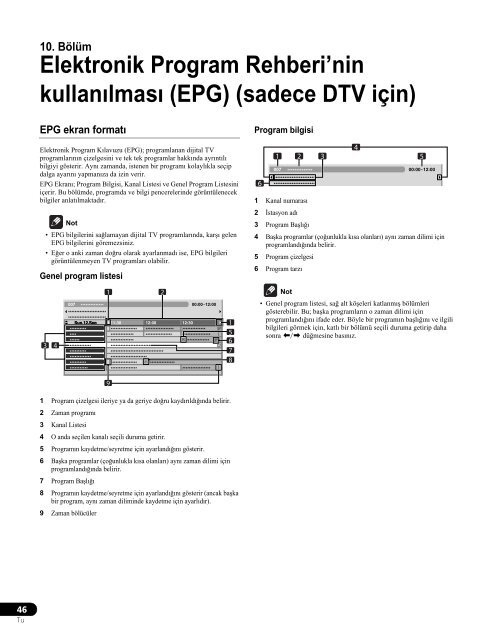 Pioneer PDP-LX5090 - User manual - turc