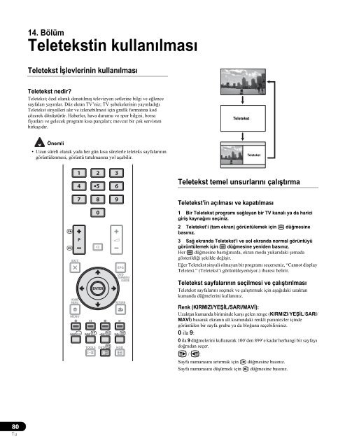 Pioneer PDP-LX5090 - User manual - turc