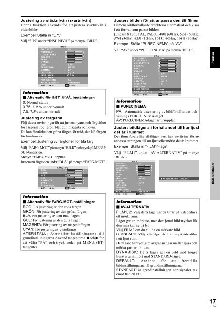 Pioneer PDP-615EX - User manual - su&eacute;dois