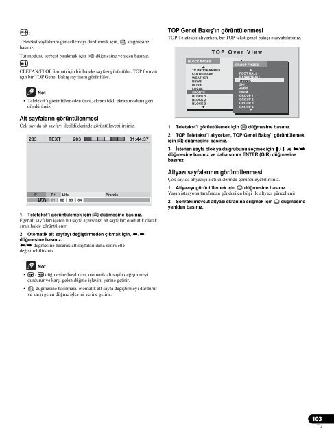 Pioneer KRP-600A - User manual - turc