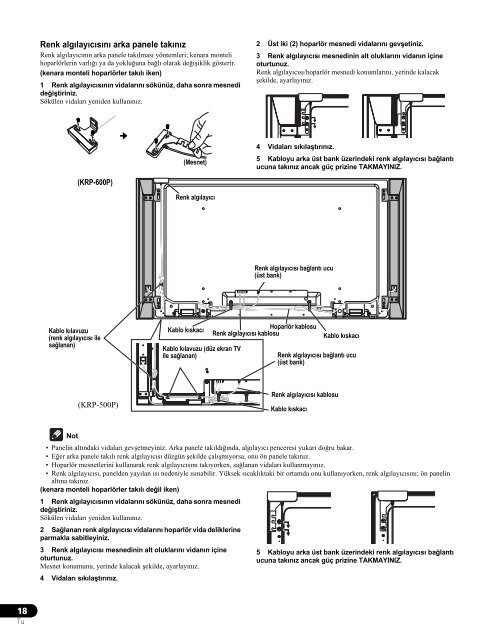 Pioneer KRP-600A - User manual - turc