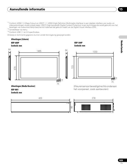 Pioneer KRP-500A - User manual - espagnol, italien, n&eacute;erlandais, russe