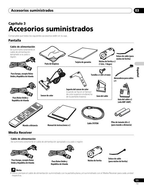 Pioneer KRP-500A - User manual - espagnol, italien, n&eacute;erlandais, russe