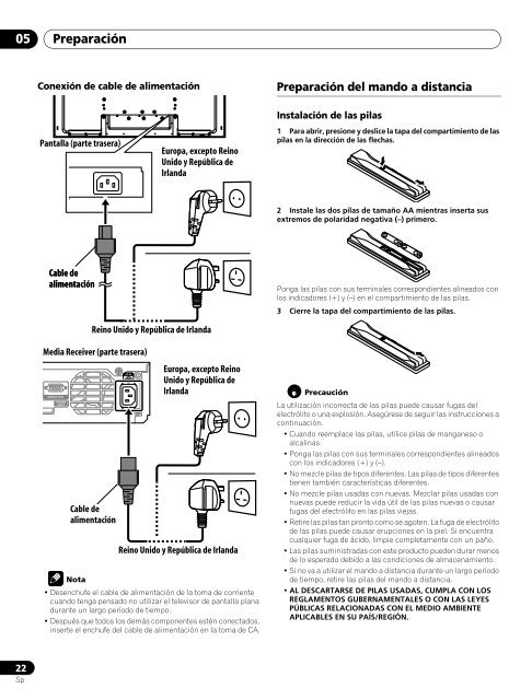 Pioneer KRP-500A - User manual - espagnol, italien, n&eacute;erlandais, russe