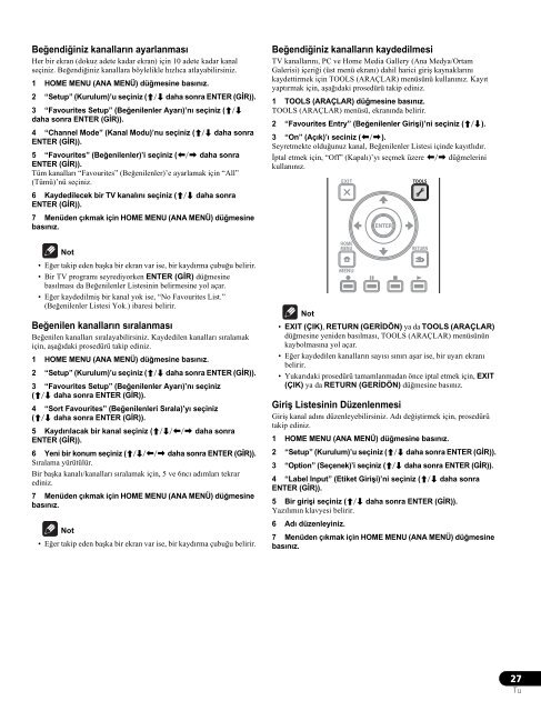 Pioneer KRP-500AW - User manual - turc