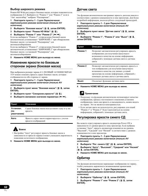 Pioneer KRP-500ABG - User manual - russe