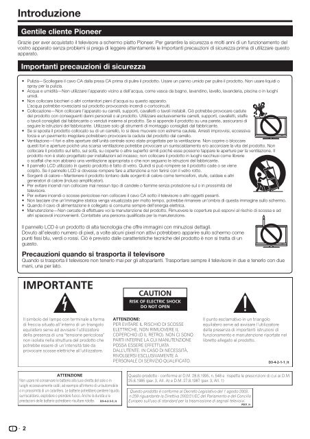 Pioneer KRL-32V - User manual - allemand, anglais, espagnol, fran&ccedil;ais, italien, n&eacute;erlandais, russe