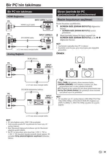 Pioneer KRL-37V - User manual - turc