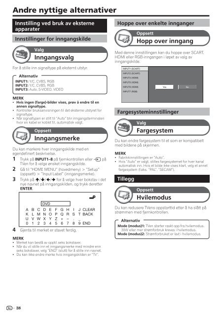 Pioneer KRL-37V - User manual - danois, finnois, norv&eacute;gien, su&eacute;dois