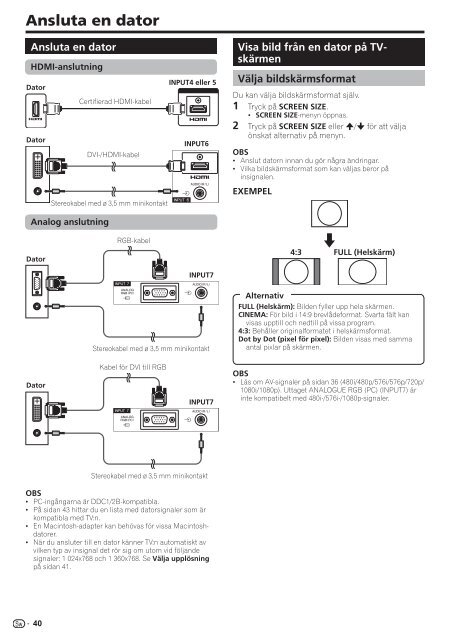 Pioneer KRL-37V - User manual - danois, finnois, norv&eacute;gien, su&eacute;dois