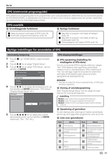 Pioneer KRL-37V - User manual - danois, finnois, norv&eacute;gien, su&eacute;dois