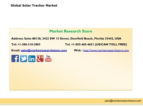 Global Solar Tracker Market