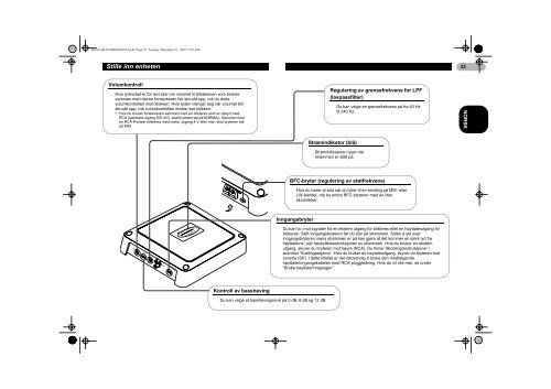 Pioneer GM-D7400M - User manual - danois, finnois, norv&eacute;gien, su&eacute;dois