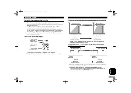 Pioneer GM-D7400M - User manual - danois, finnois, norv&eacute;gien, su&eacute;dois