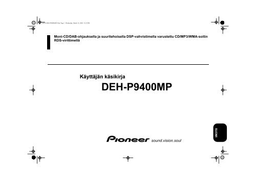 Nuovo Ottico Laser Lente Pick Up per Pioneer DEH 5/DEH 7/DEH 15