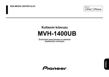 Pioneer MVH-1400UB - User manual - turc