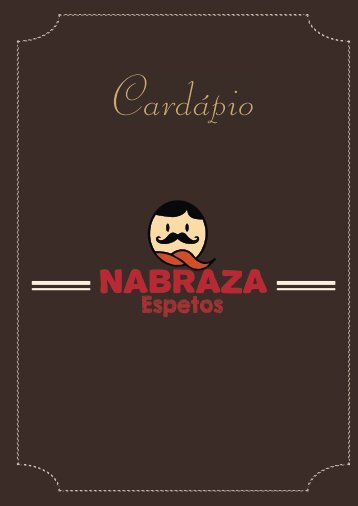 Nabraza Cardápio