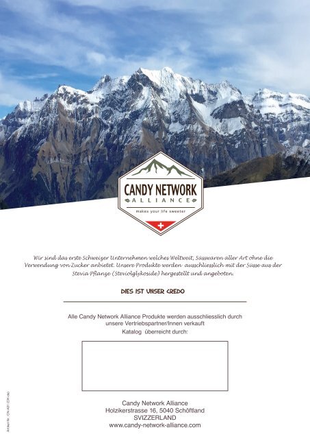 Candy Network Alliance Katalog 