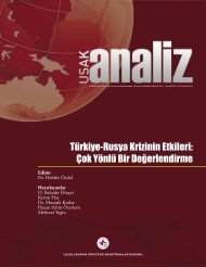 Türkiye-Rusya Krizinin Etkileri Çok Yönlü Bir Değerlendirme