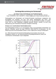 Applikationsbericht Schokolade (pdf)