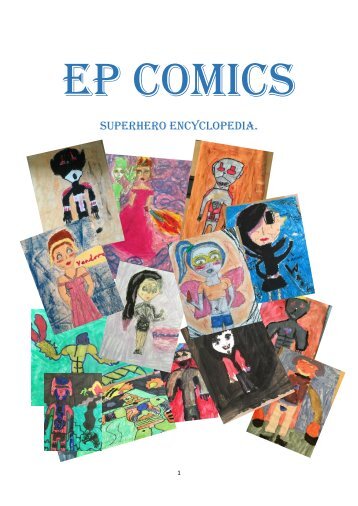 Finshed comic character book PDF