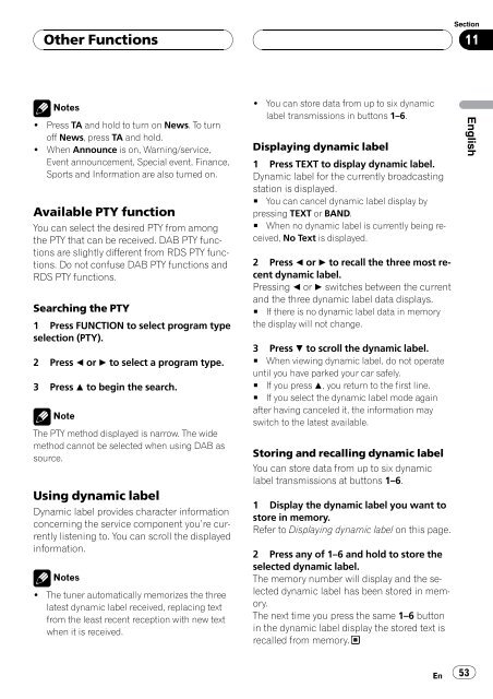 Pioneer DEH-P7500MP - User manual - anglais, espagnol